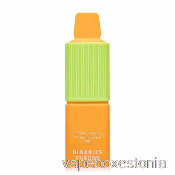 Vape Box Estonia Horizon Binaarid Th6000 ühekordne Apelsin Mango Arbuusijää
